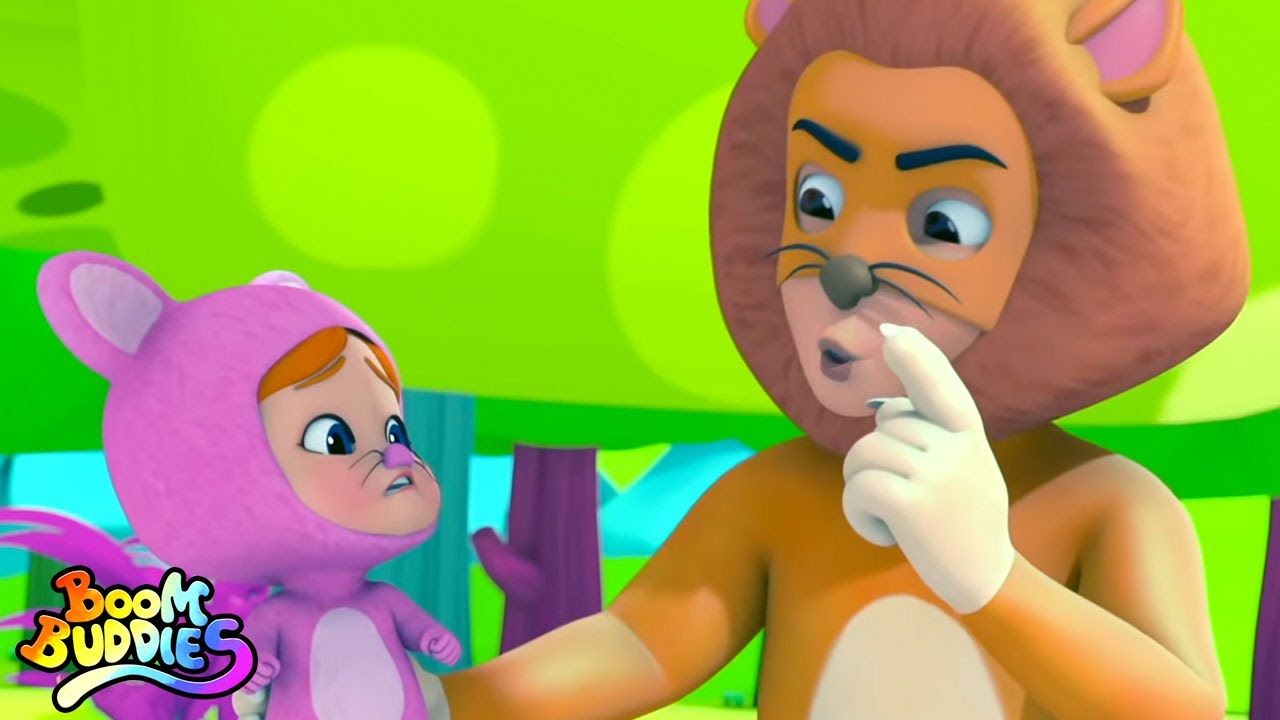 Il Leone e il topo + Rime per bambini di Boom Buddies