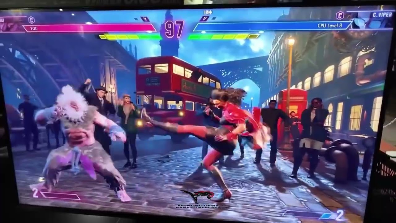 Kawano Akuma vs C Viper Cpu lv 8 sf6 Street Fighter 6