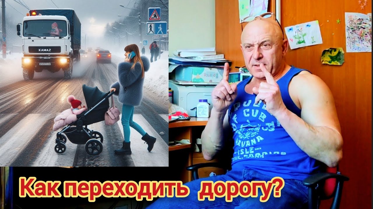 Как правильно переходить дорогу. Случай из жизни