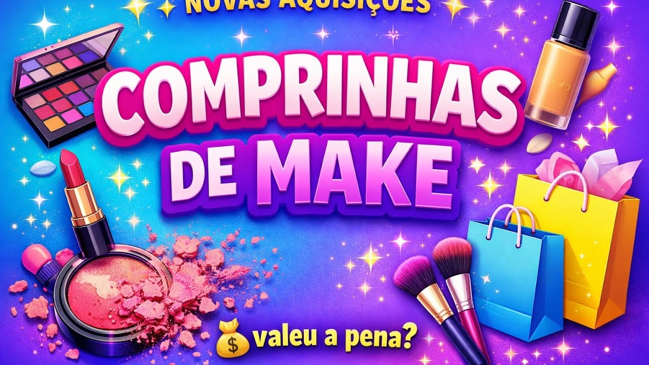 COMPRINHAS DE MAKES BARATINHAS.