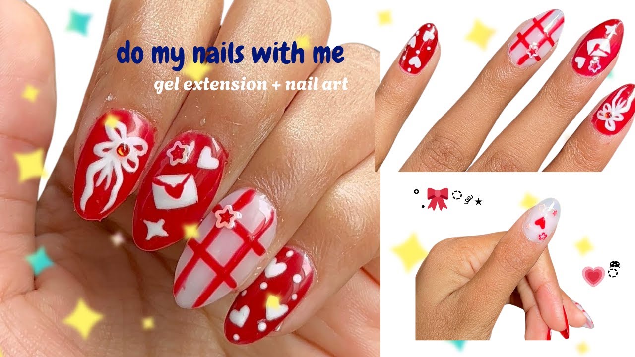 (Shockingly Easy! ✨🫠) How I Did My First Gel-X Nails at Home 💅🎀💌