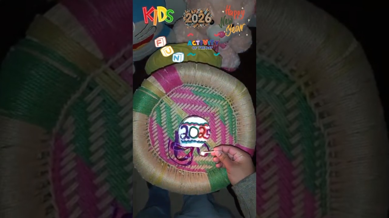 Kids 2️⃣0️⃣2️⃣6️⃣ Happy New Year 🎊 Fun Activities Of The Day 
