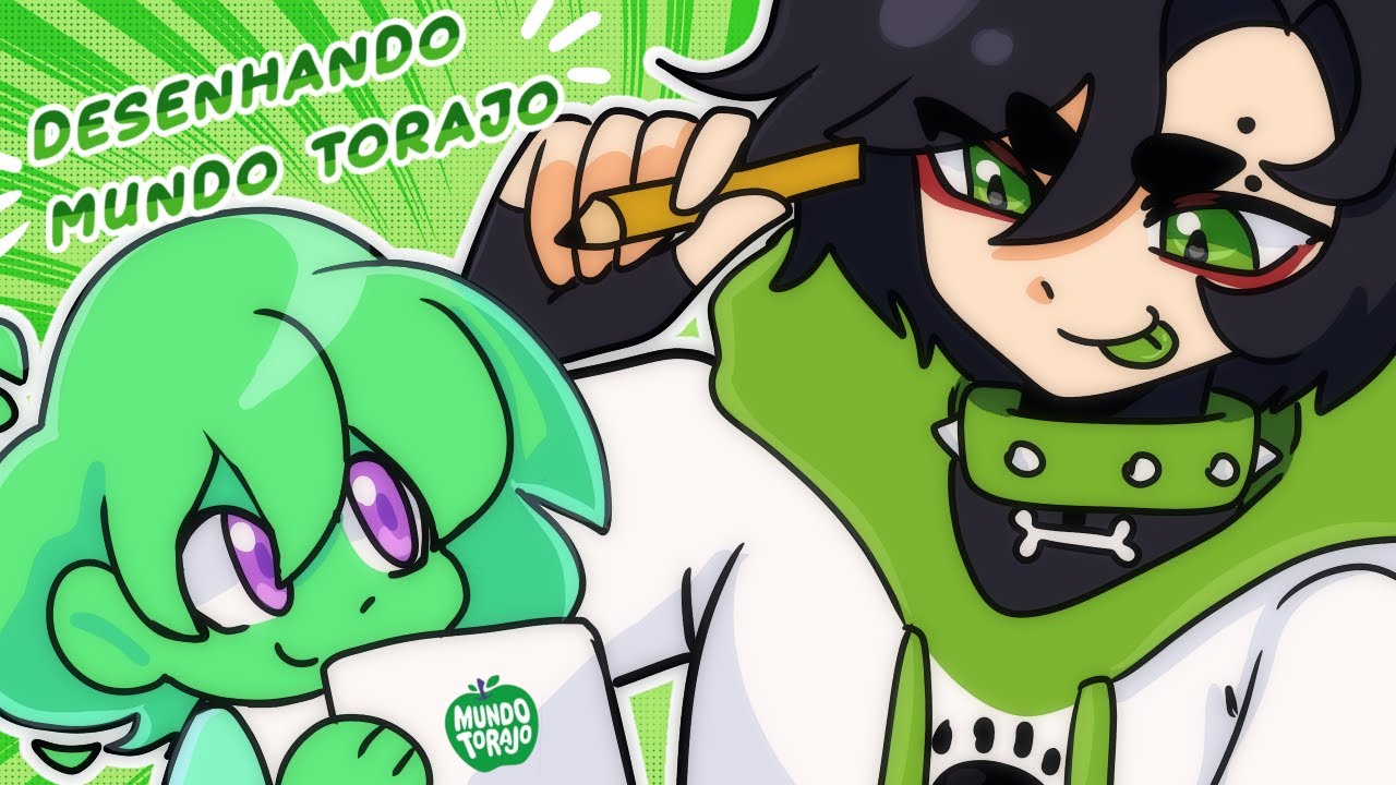 DESENHANDO os personagens do MUNDO TORAJO!!!!