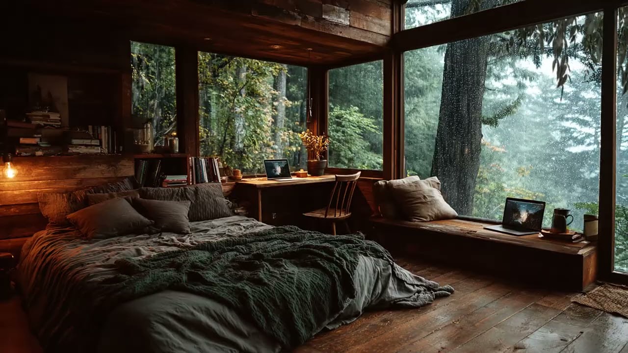 Scientifically Soothing ASMR Rain Sounds to Reduce Overthinking and Promote Better Sleep