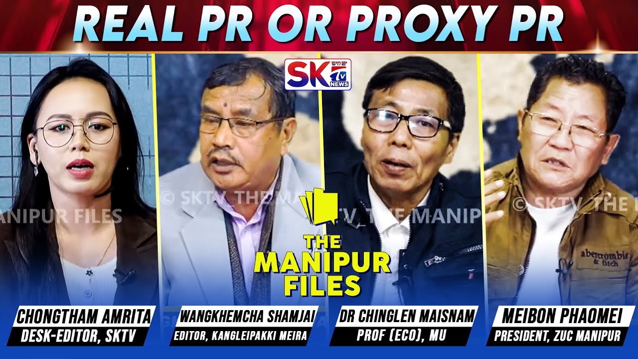 "REAL PR OR PROXY PR" on "THE MANIPUR FILES" [18/01/26] [LIVE]