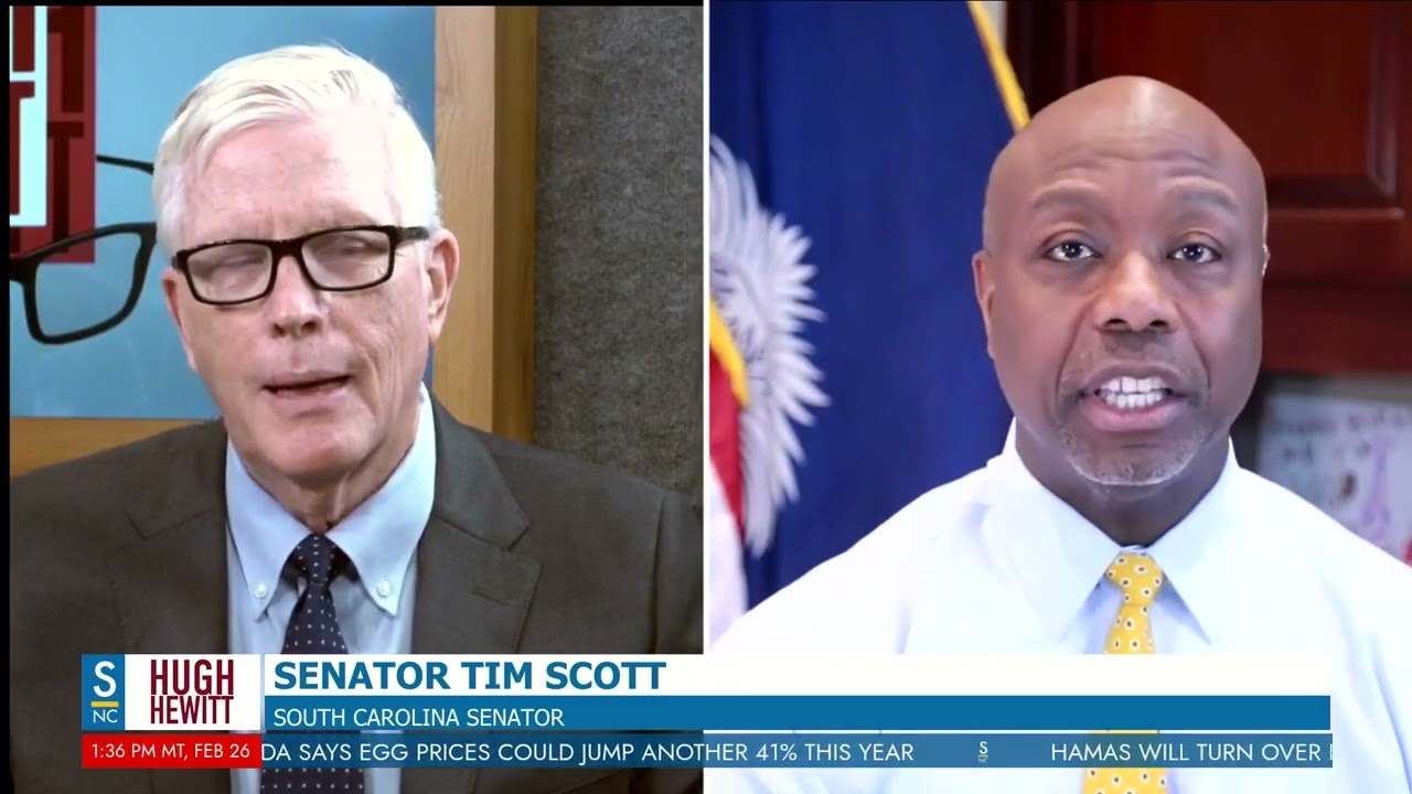 Chairman Tim Scott | Hugh Hewitt Interview Part 1 | 2.26.25