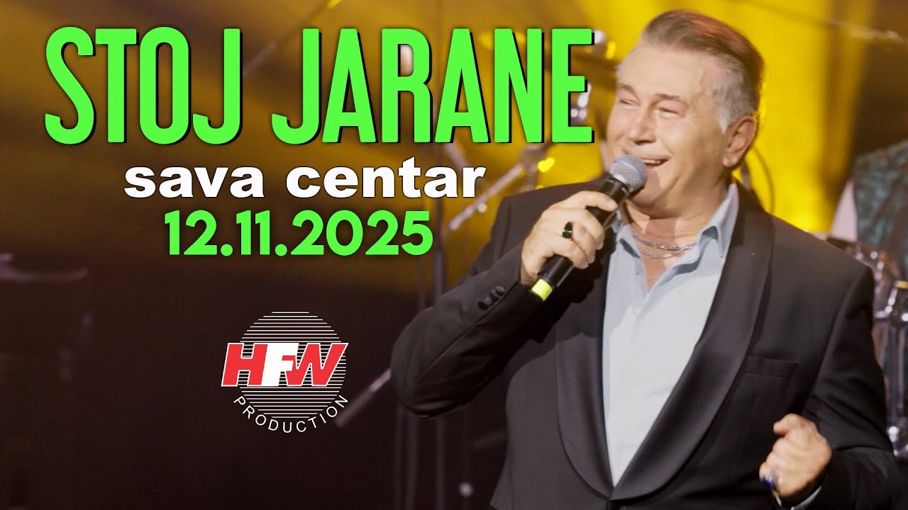 HALID MUSLIMOVIĆ - STOJ JARANE - LIVE - (12.11.25. SAVA CENTAR)