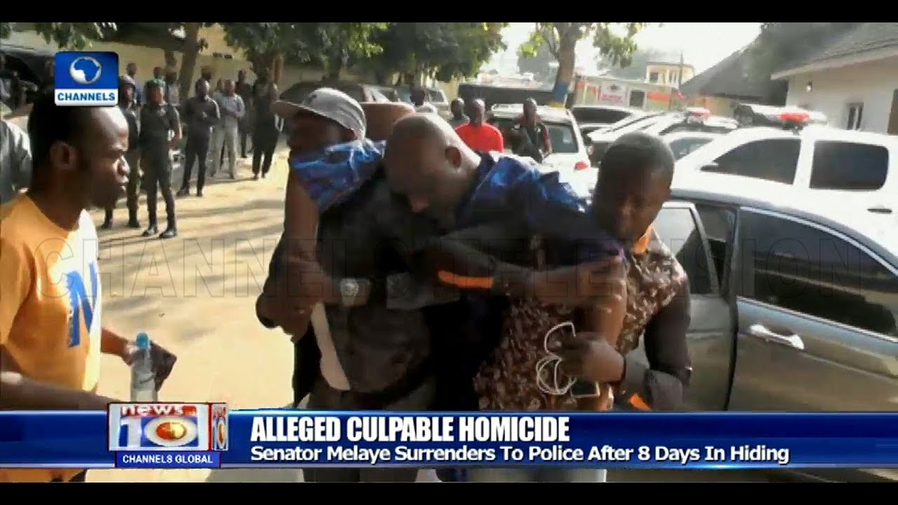 Dino Melaye Surrenders To Police After Eight Days In Hiding