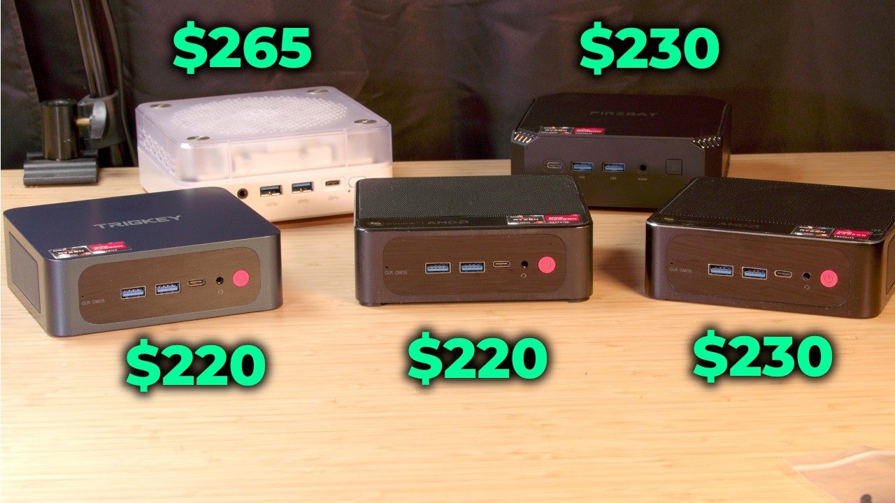 What Is The BEST Mini PC UNDER $300? | Mini PC Performance Comparison