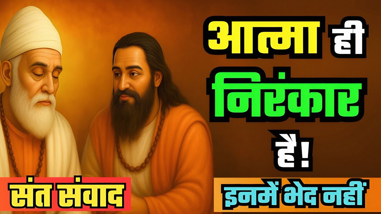 आत्मा ही निरंकार परमात्मा है! | संत कबीर-रविदास का वो संवाद जिसने सारे भेद मिटा दिए #nirankarivichar