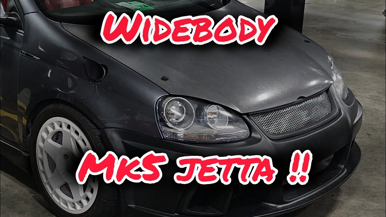 DURAFLEX R-GT  WIDEBODY KIT FOR MK5 JETTA !!