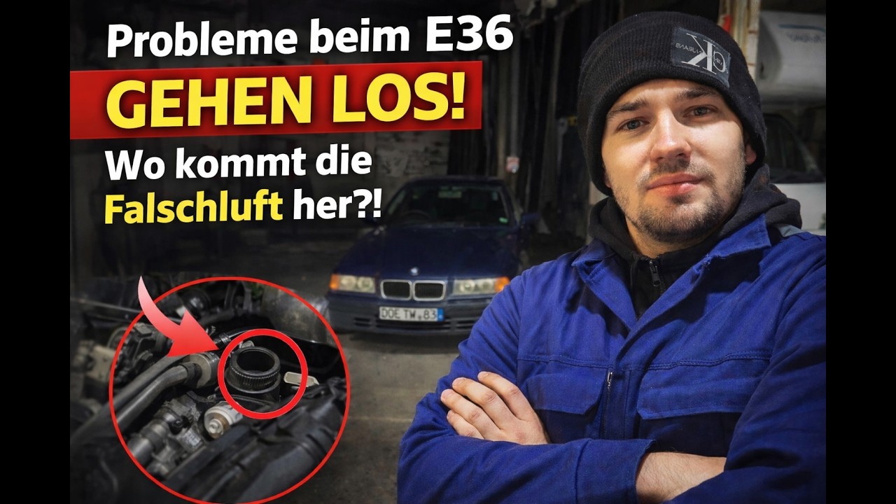 Schockdiagnose - BMW E36 zieht Falschluft ?! Ventildeckeldichtung & Ölwechsel