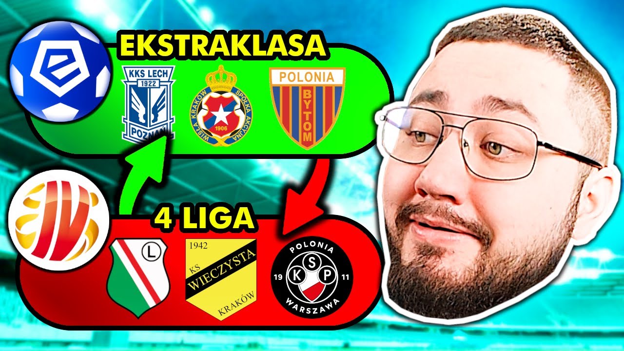 🇵🇱 EKSTRAKLASA i 4 LIGA ZA 15 SEZON&Oacute;W 🇵🇱