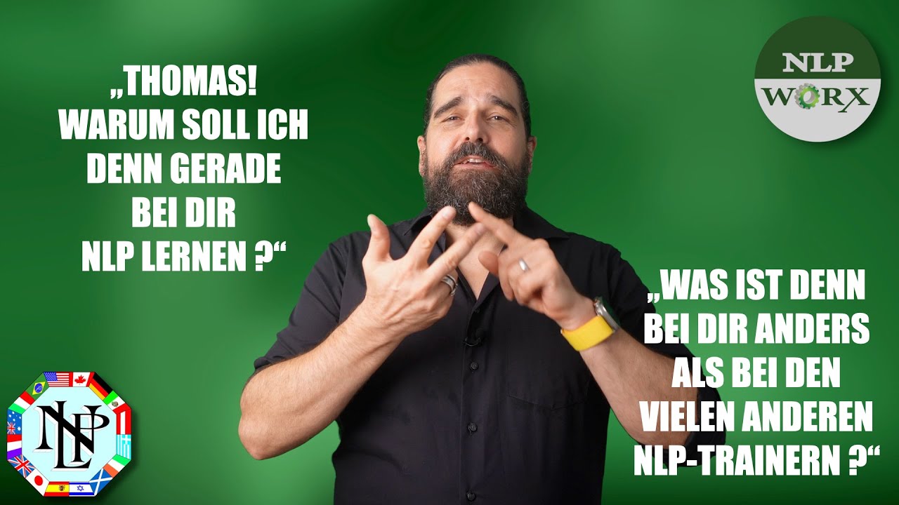 Warum soll ich NLP bei Dir lernen? Was ist bei Dir anders als bei anderen? 🤔