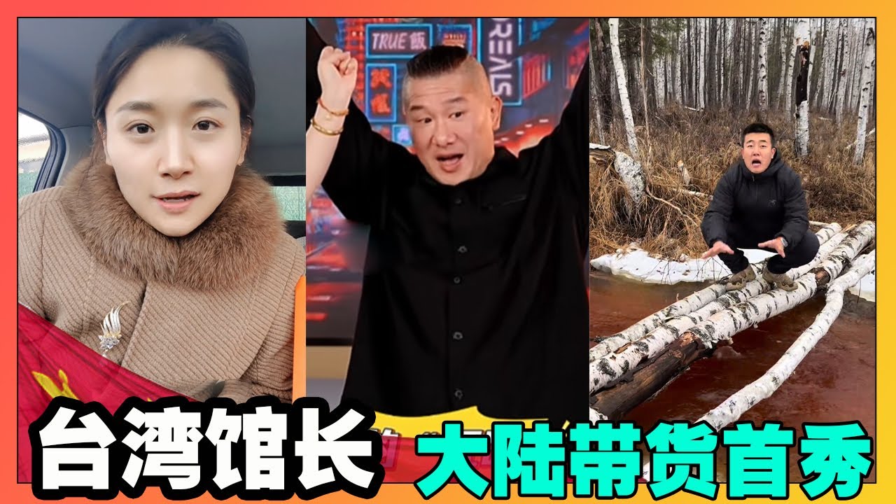 台湾馆长大陆带货首秀？一场华丽的智商检测直播，为什么反应不如当年？台湾专属爱国饭碗，为什么越来越不好端了？【韭菜視頻】第454期