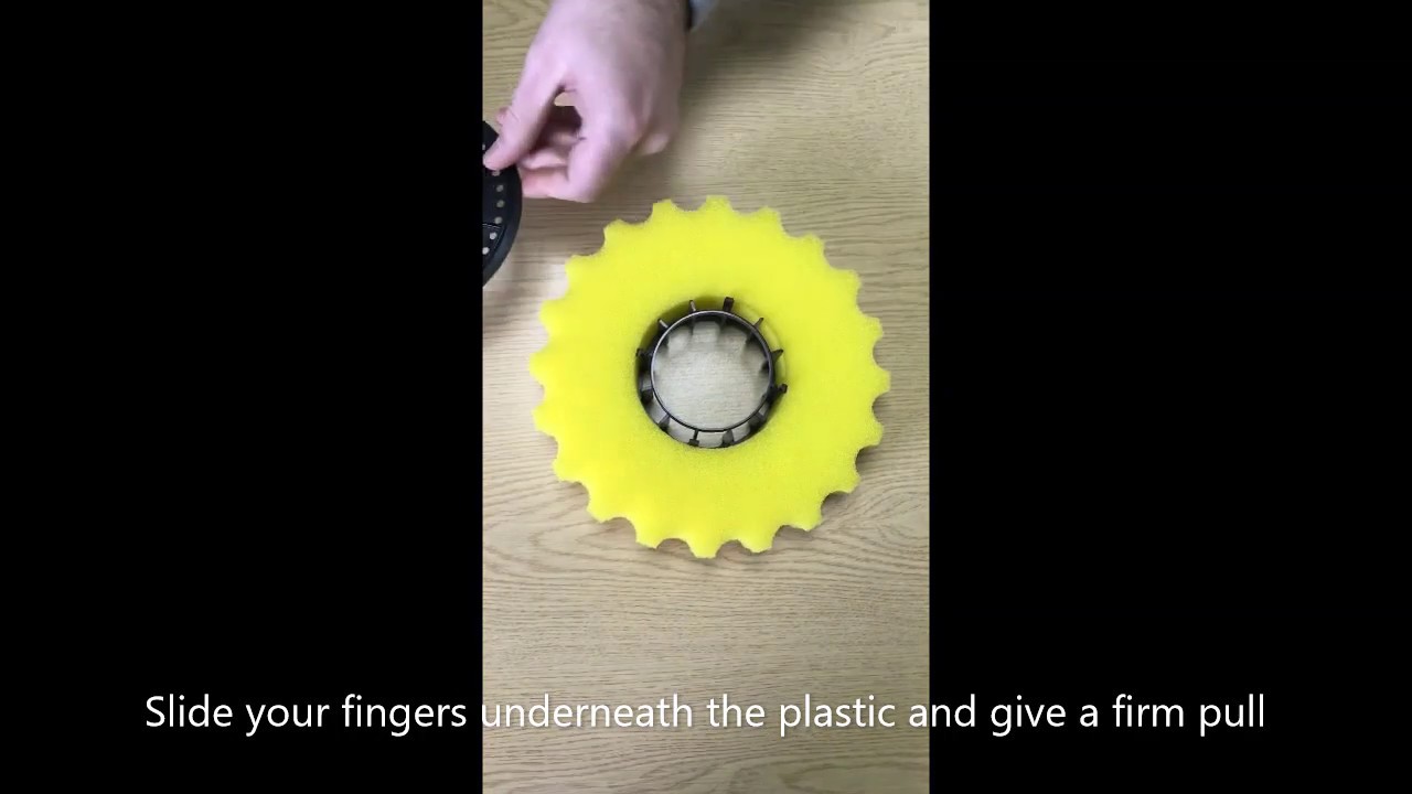 How To - Remove PondXpert SpinClean Foam Brackets