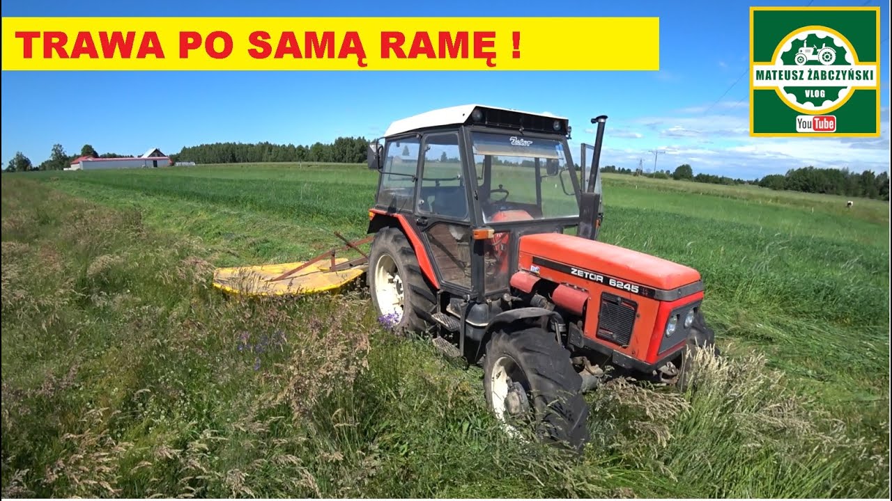 🚜 ZETOR TONIE W TRAWIE !