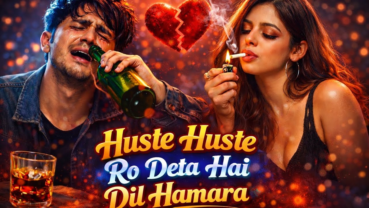 Huste Huste Ro Deta Hai Dil Hamara 💔🥀🥺 | heart touching sad Song 2026 | NiteshJiKeGaane | News Song