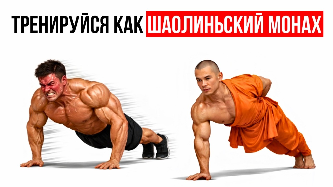 МОНАХИ ШАОЛИНЯ СИЛЬНЕЕ БОДИБИЛДЕРОВ: 7 ИЗОМЕТРИЧЕСКИХ ПОЗ, КОТОРЫЕ ОНИ ИСПОЛЬЗУЮТ ДЛЯ ЭТОГО!
