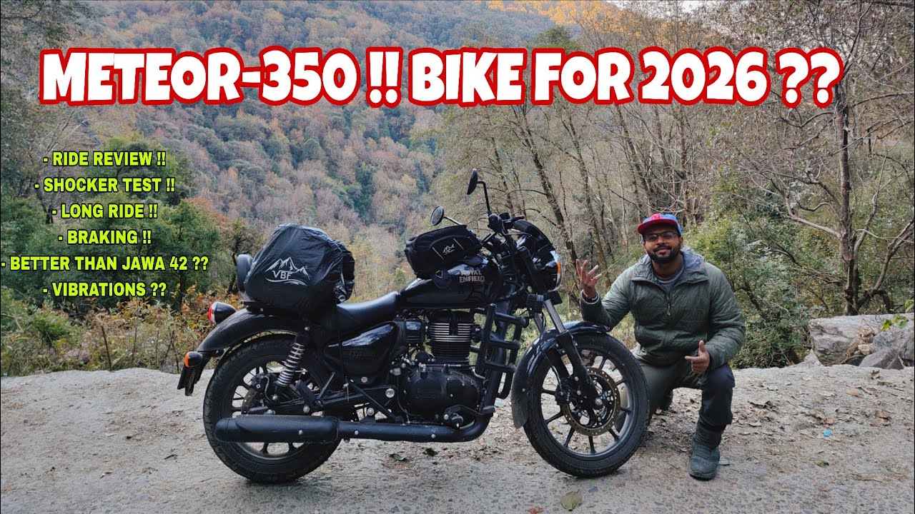 1500 kms on NEW ROYAL ENFIELD METEOR-350 || Best bike for 2026 ?? || Ownership review
