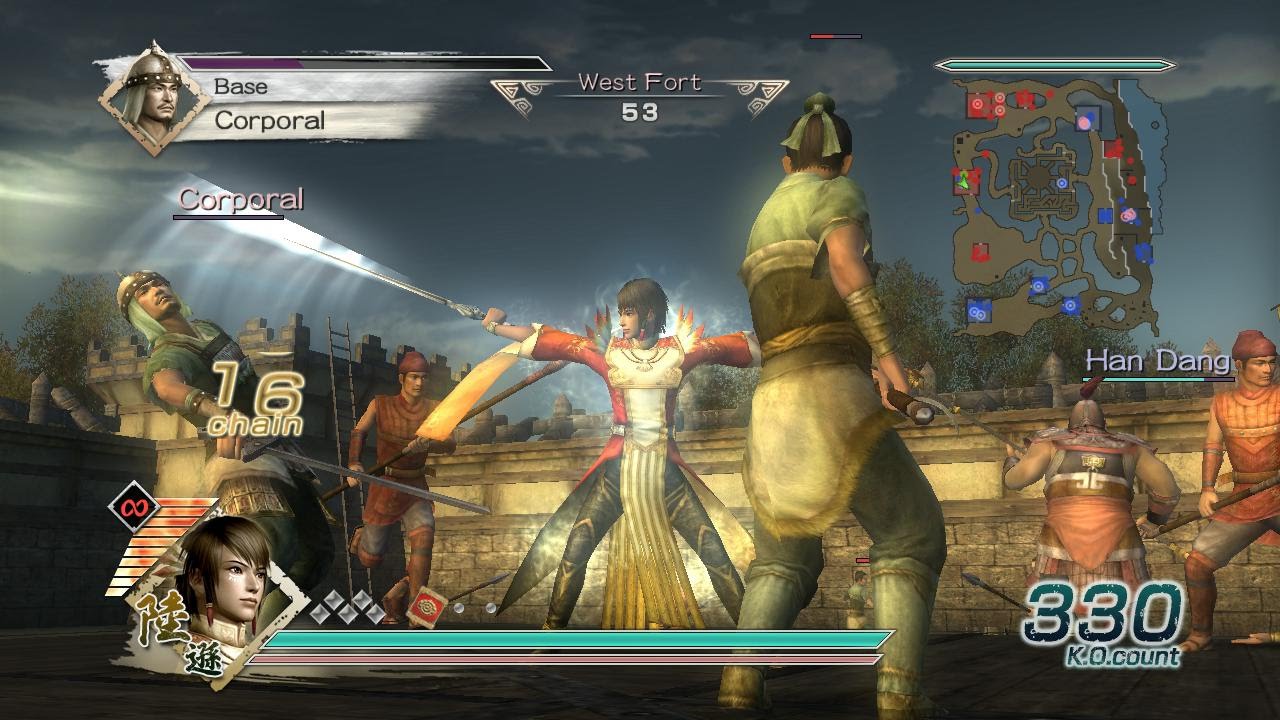 Dynasty Warriors 6 - Lu Xun Musou Mode - Chaos Difficulty - Battle of Yi Ling