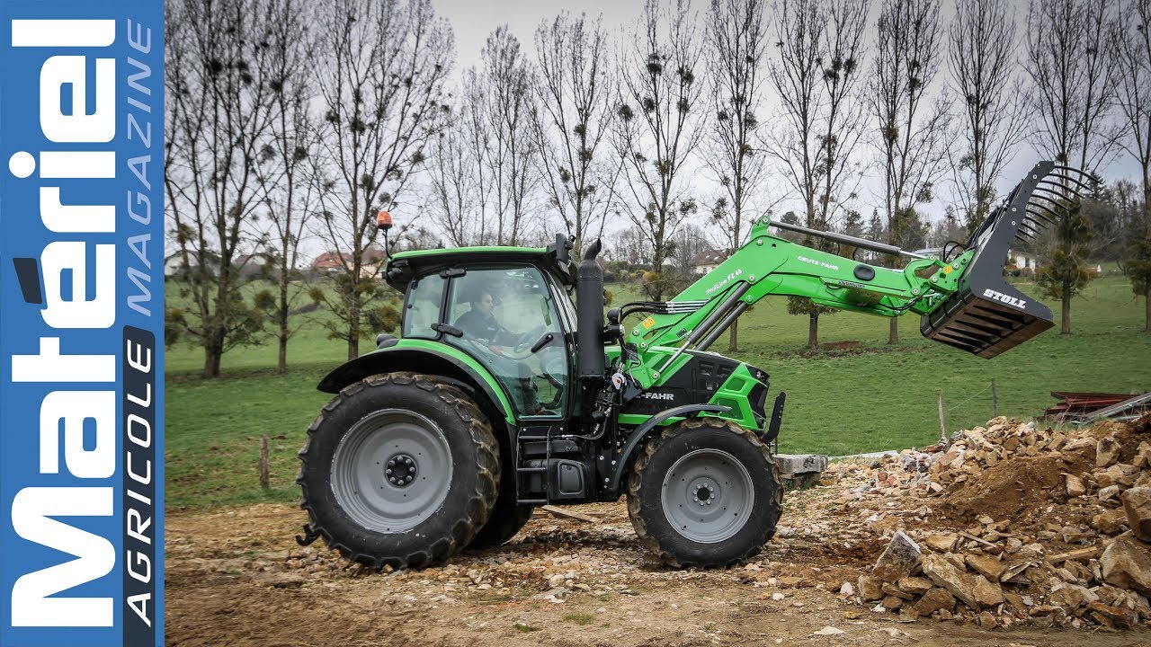 Test drive Deutz Fahr 6120 TTV by Matériel Agricole