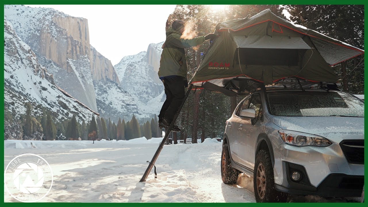Snow camping in Yosemite with old friends