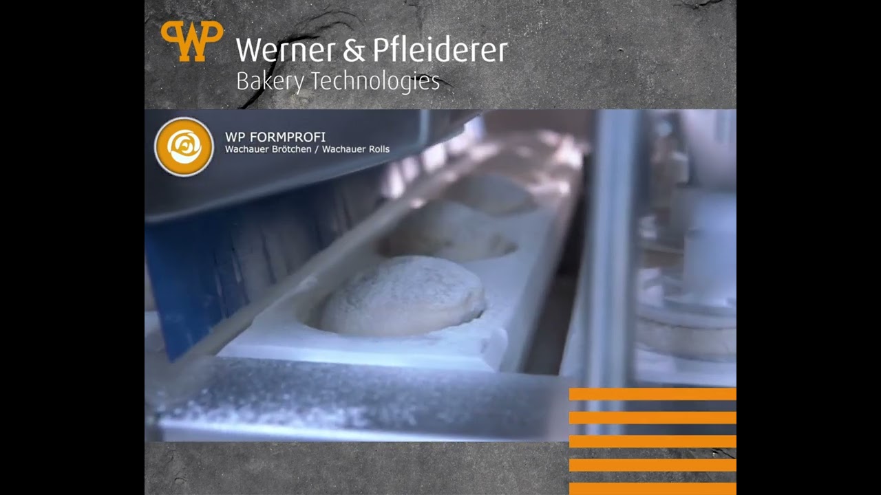 WP Kleingebäckanlage FORMPROFI produziert Wachauer Brötchen