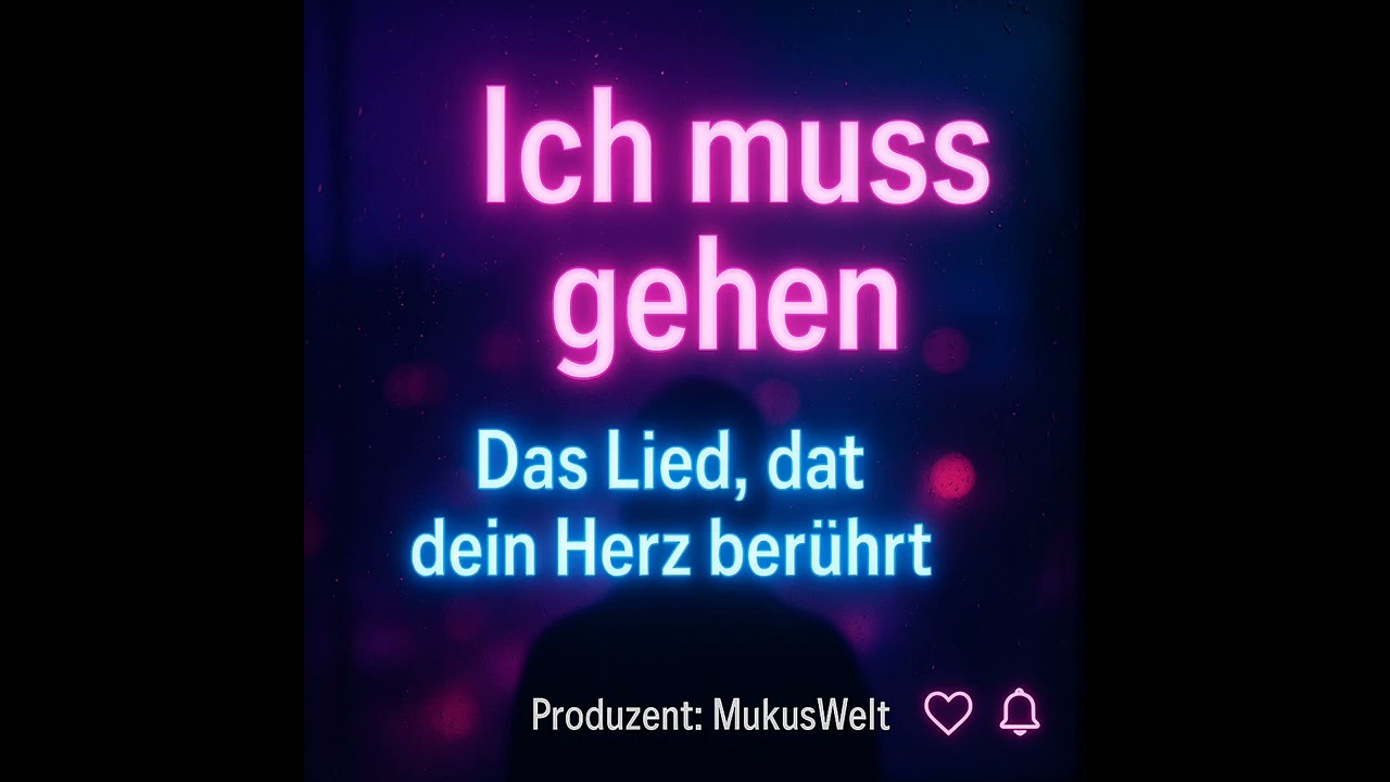 &bdquo;Ich muss gehen&ldquo; &ndash; Das Lied, das dein Herz ber&uuml;hrt! | Emotionaler Deutschpop 2025 | MukusWelt