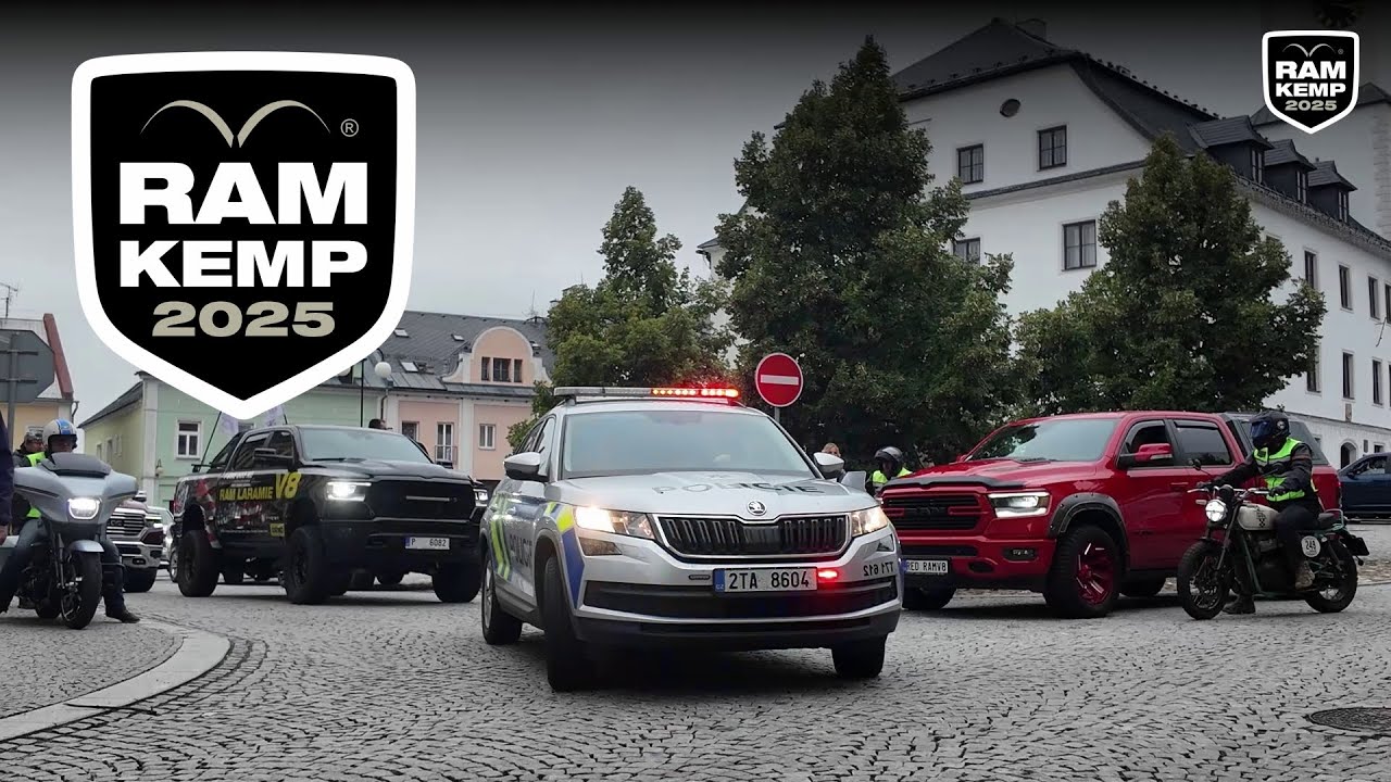RAMKEMP 2025 | Největší sraz Dodge RAM v České republice