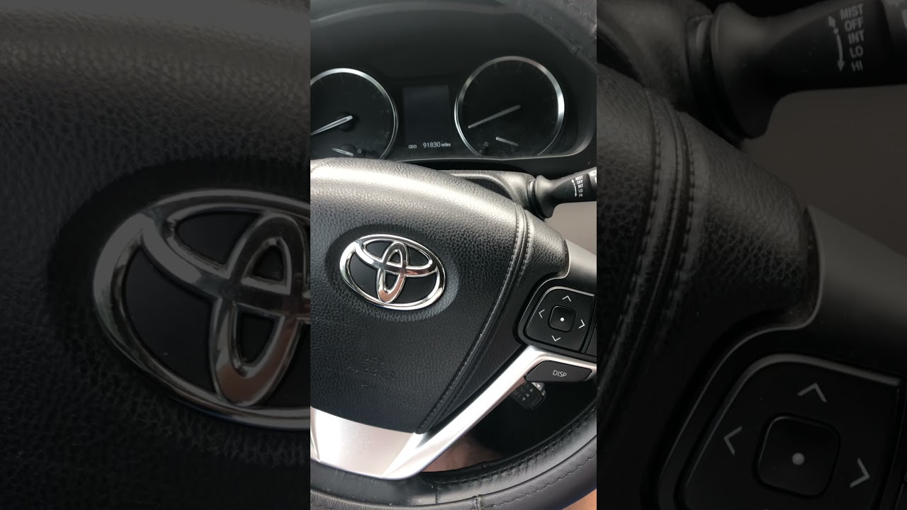 2014 Toyota Highlander service light reset - borrar luz de mantenimiento