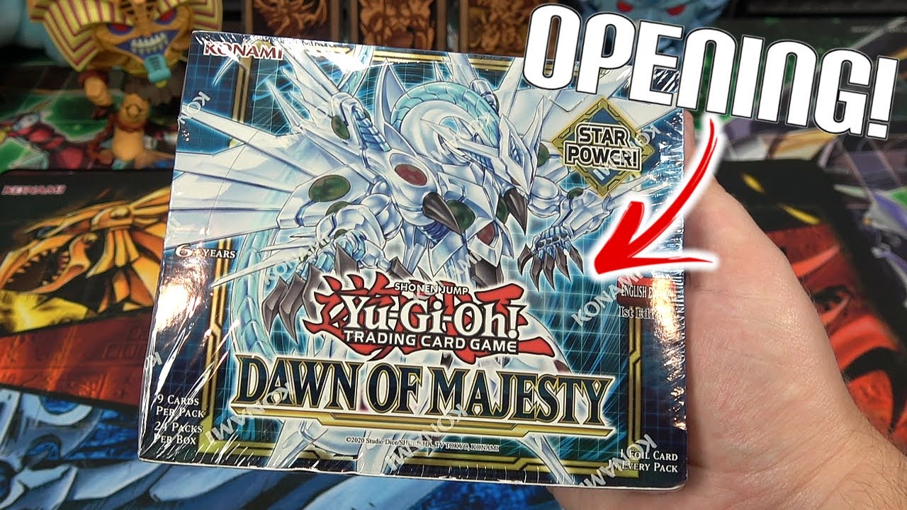 *NEW* Yu-Gi-Oh! Dawn of Majesty Booster Box Opening