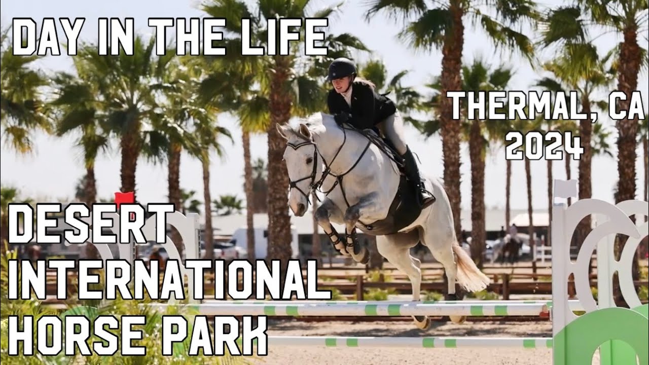 Day in my Life @ Desert International Horse Park!