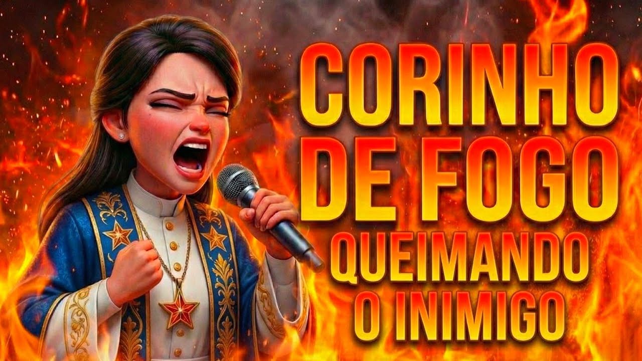 🔥QUEIMANDO O INIMIGO🔥CORINHO DE FOGO | LOUVOR de LIBERTAÇÃO ESPIRITUAL