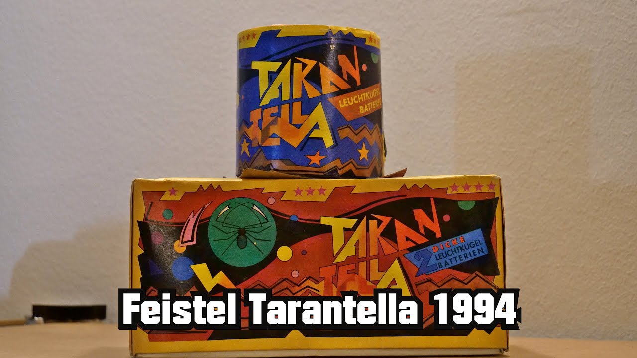 Feistel Feuerwerk - Tarantella Leuchtkugelbatterie Neuheit 1994
