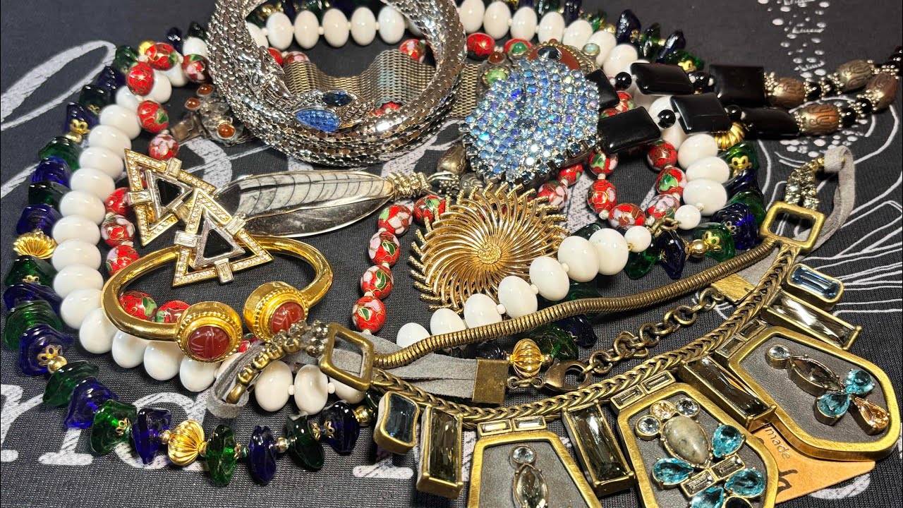 Subscriber Mystery Jewelry Unboxing - Rare Beads & Good Costume