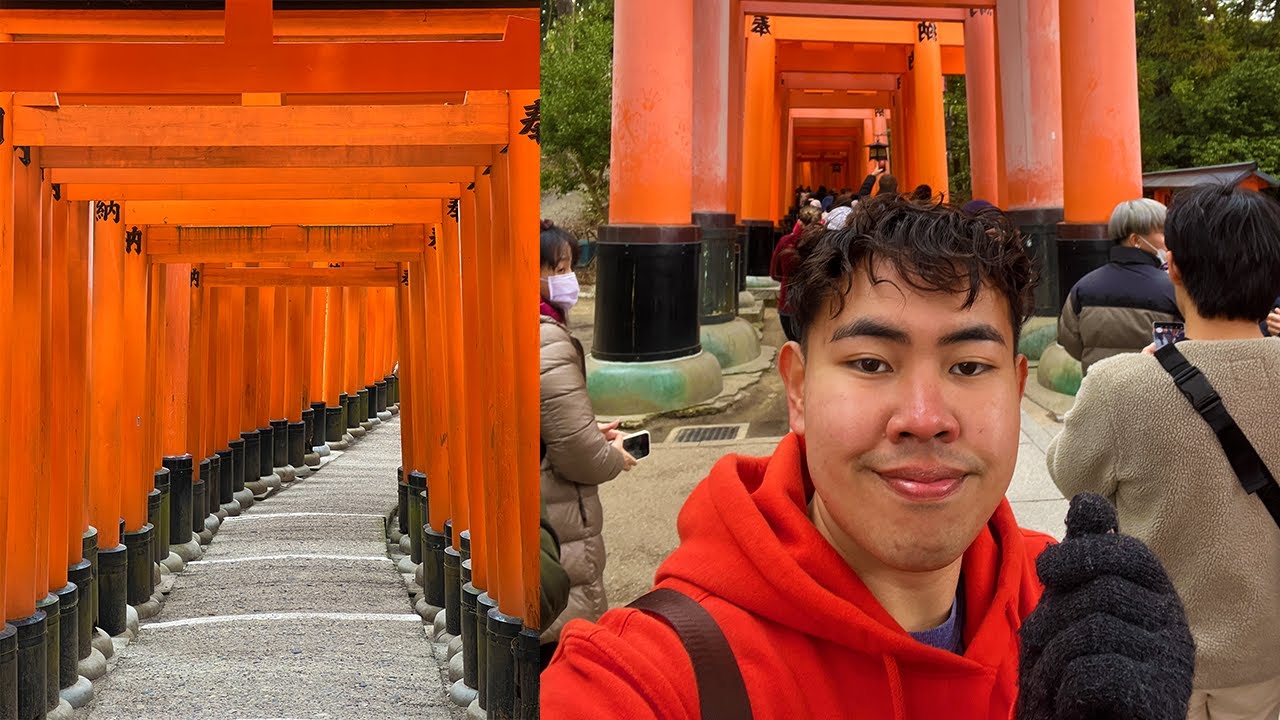 Fushimi Inari Shrine Food Scene | Samsung Note 10+ 🇯🇵