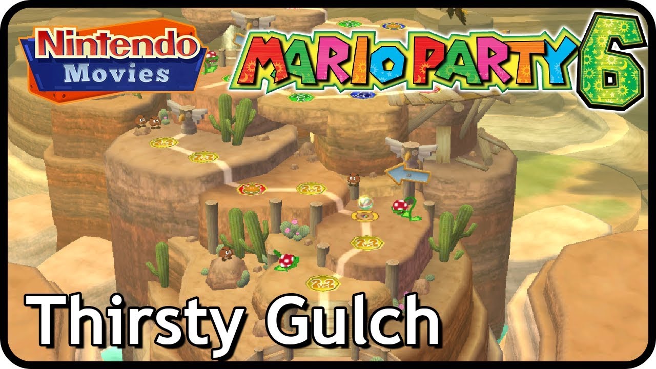 Mario Party 6 - Solo Mode - Thirsty Gulch