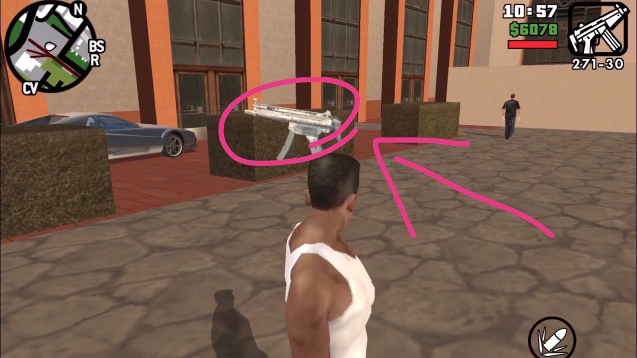 GTA SA - SMG Locations part#1 (Los Santos)
