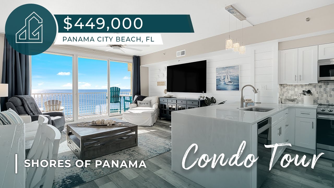 Condo Tour: Modern, Updated Shores of Panama 1402 Condo in Panama City Beach