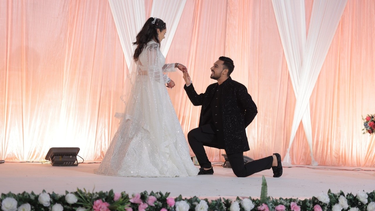 Bride & Groom Dance ❤️ | Yash & Shreya | Wedding Sangeet Night