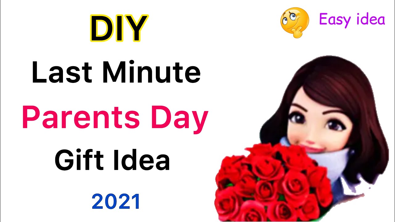 Parents day gift Idea /DIY Paper Flower BOUQUET /Flower Bouquet making at Homemade Easy Craft (Cute)