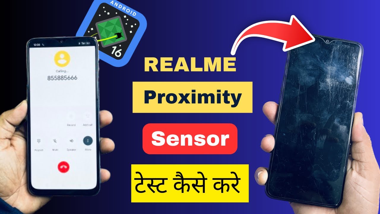 Realme Mobile Mein Proximity Sensor Test Kaise Kare | How To Test Proxmity Sensor All Realme