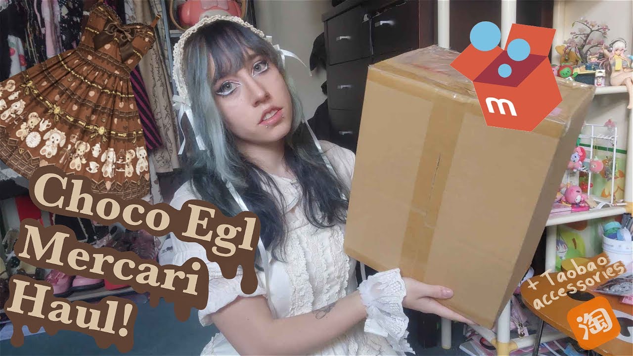 Chocolate Lolita Fashion Haul! | Mercari + Taobao egl