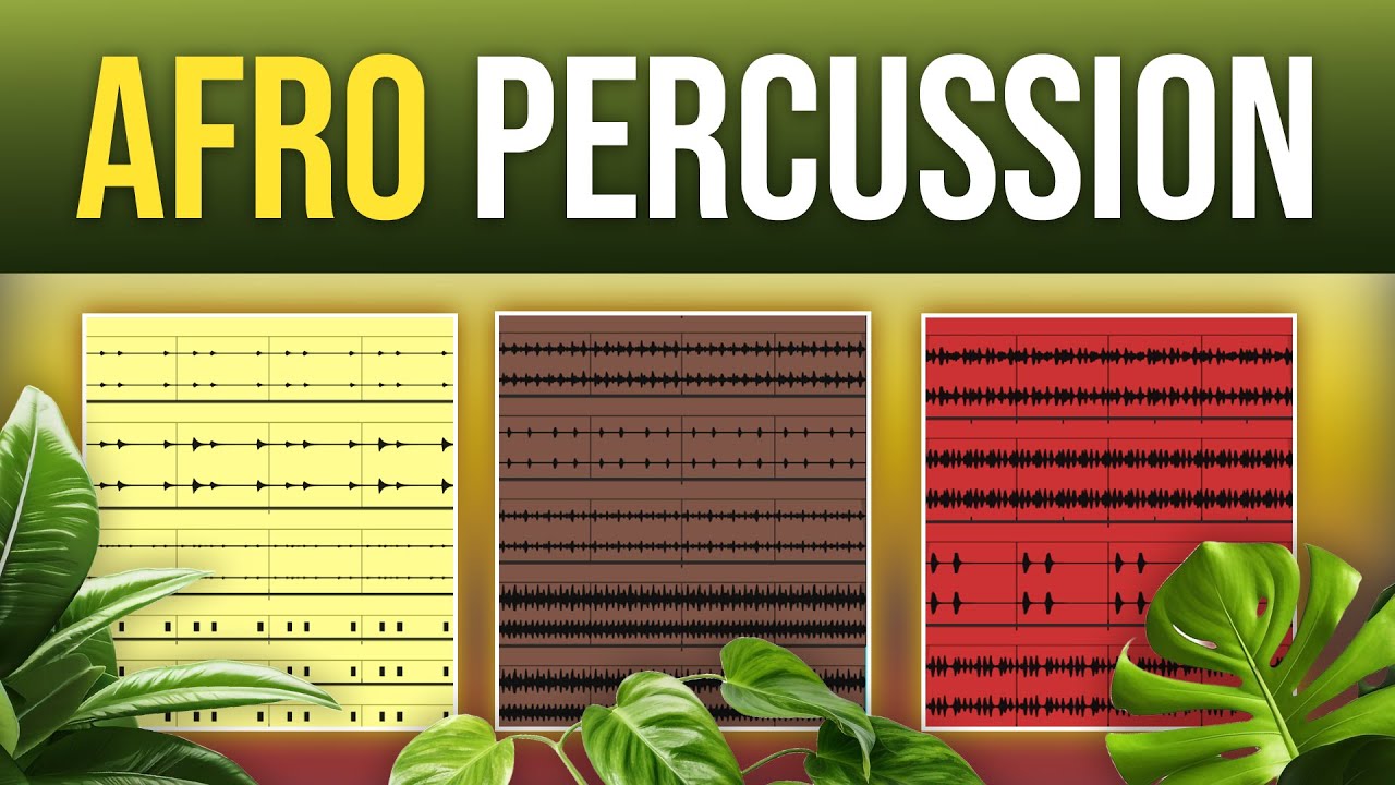 3 Afro House Percussion Patterns