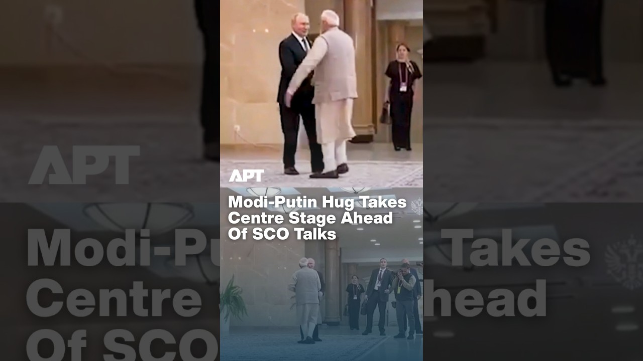 Modi And Putin Share A Warm Hug Before Bilateral Talks | APT