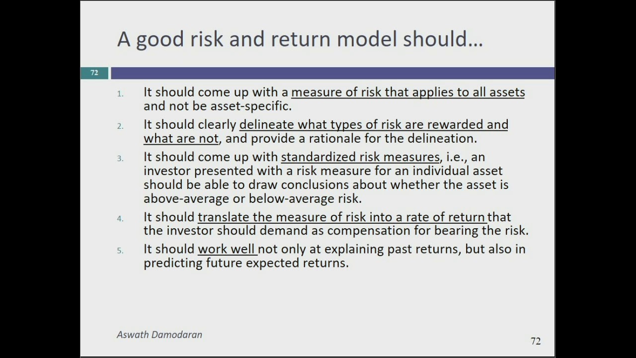 Session 5: Risk and Return - First Steps