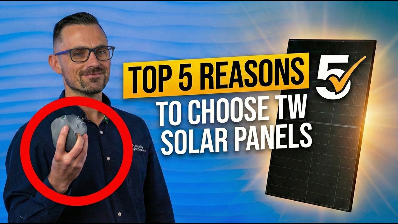 Why More Aussie Solar Installers Are Choosing TW Solar Panels (Top 5 Reasons)