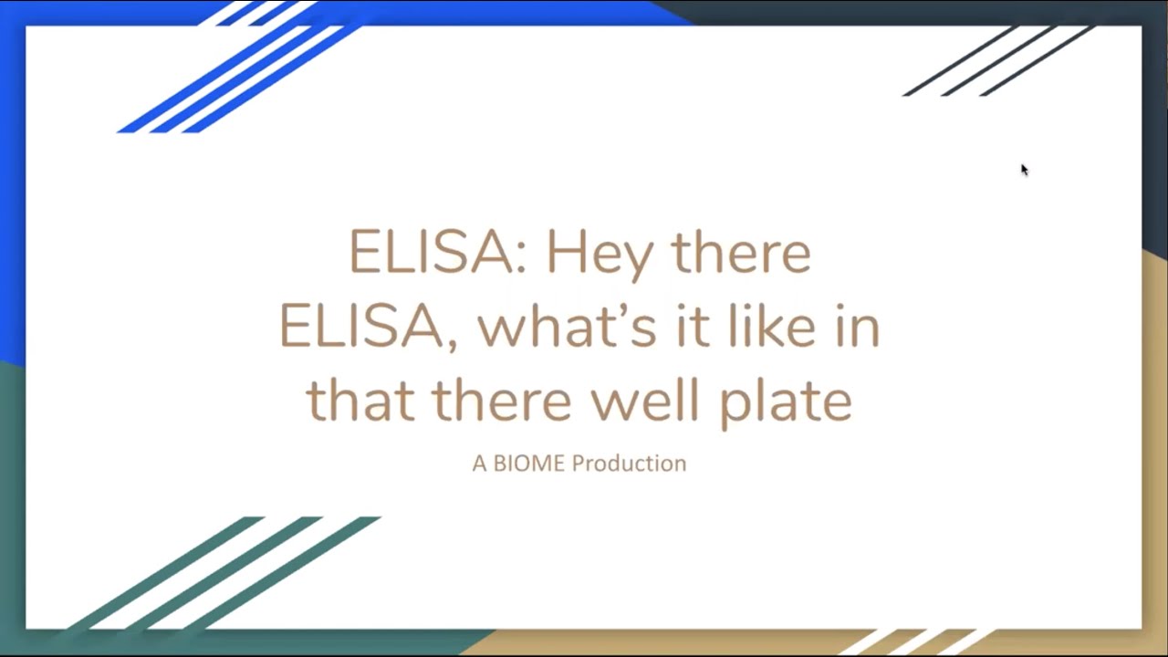 Enzyme-Linked Immunosorbent Assay (ELISA)