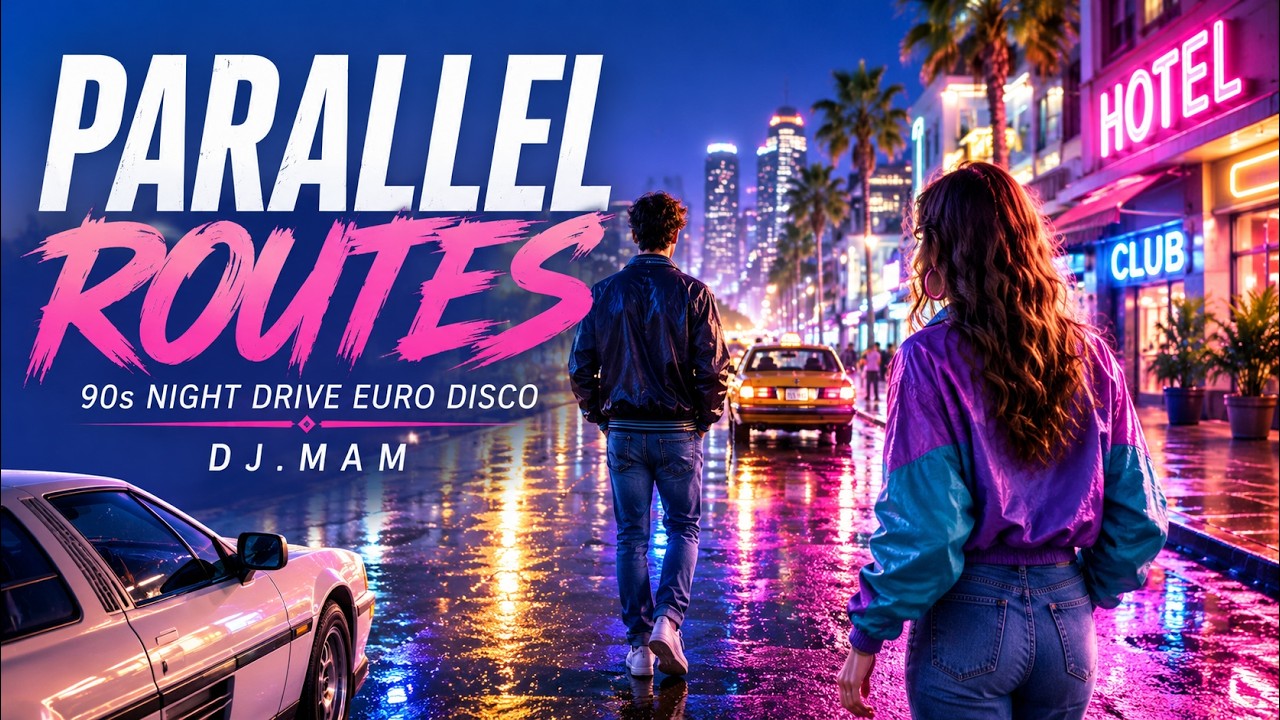 PARALLEL ROUTES | DJ.MAM — 90s Euro Disco Night Drive